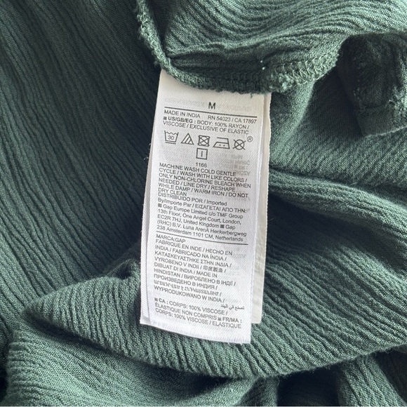 GAP Elegant Dark Green Maxi Dress - Picture 9 of 10